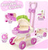 Set 3 4 5 6 4-6 TUZT Girl Interactive Walking Unicorn Stroller Toy with Plush Electric Unicorn & Groom Care
