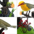 Tipmant Cute Electronic Pets Simulation Sparrow Bird, Move Chirp Pen Holders, Office Home Decor Ornament
