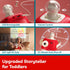 TOP BRIGHT 8 3 Story Projector for Kids, Audio Books with Stories and Music, Bedtime Story Telling Toys with Night