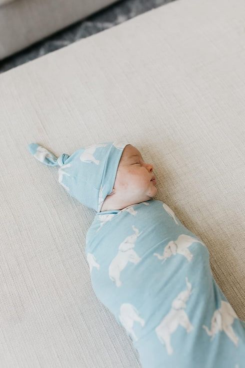 Peanut Knit Baby Swaddle Blanket