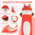 36 inch Soft Orange Fox Stuffed Animal, Giant Cute Plush Body Pillow Toy Gift for Kids, Boys Birthday