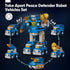 hahaland Toys for Ages 5-7 | 5 in 1 STEM Take Apart Trucks Transform to Robot, Birthday Gift for Boys