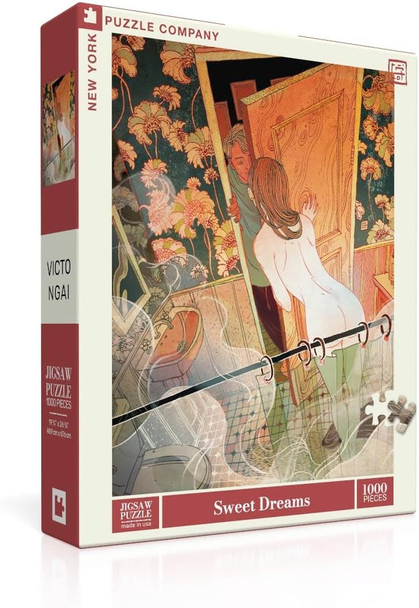 New York Puzzle Company - Victo Ngai Sweet Dreams - 1000 Piece