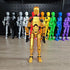 Assembly Completed T13 Action Figure, Titan 13 3D Printed Action Figure, Lucky 13 Action Figure, Assembled Dummy 13 Action Figure(Gold)