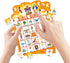 Bible Bingo Game for Kids and Adults, 26 Players Christian Bible Cards for Family Activities and Vacation Bible School