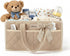Diaper Caddy Organizer For Changing Table,Dutch Velvet Baby Diaper Caddy With 3