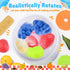 Set 27 3+ PLAY Smoothie Maker Toy Blender - Pcs Pretend Play Kitchen Appliance for Kids with Realistic Action, Light