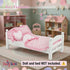 18" Set 5 Emily Rose Doll Pink Heart Valentines Bedding Pc Doll Bed Bedding & Bedroom Accessories with Comforter