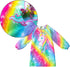 PASHOP Kids Art Smocks Unicorn Waterproof Painting Apron for Girls Boys, Long Sleeve Smock with Pocket