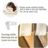M2cbridge Extra Thick L Shape Foam Baby Safety Bumper Guard Table Edge Protectors 6.5 Ft (Wood)