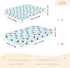 Soft Jersey Knit Crib Sheets for Boys or Girls - Red Cherries Pattern, Size M