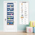 Closet 5-Tier Clastyle Ocean Animals Over the Door Organizer Fish Nursery Hanging Storage Organizer for Kids Clothes