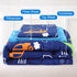 Set 4 Set, Set, Wowelife Car Toddler Bedding for Boys, Pieces Blue Toddler Bed Comforter Standard Toddler Comforter