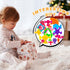 Qurylio 33 3 4 5 6 Suction Bath Toys for Kids, Pcs Silicone Bathtub Suction Cup Toys, Travel Sensory Window Building