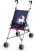 Bayer Design Dolls Buggy for up to 18" Dolls,Blue/Pink