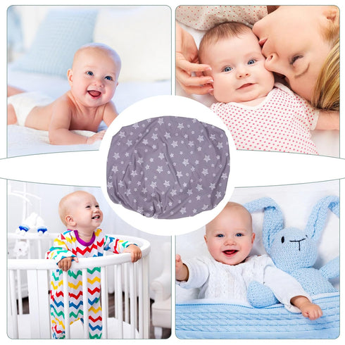 Soft Washable Changing Pad Cover for Crib & Nursing - Easy Clean Pattern