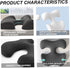 Monetais Breast Pillow, Ergonomic Memory Foam Chest Pillow, Prone for Napping, Breast Support Bolster SPA Beauty Salon