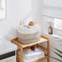 Pack 3, OIAHOMY Storage Basket, Woven Baskets for Storage, Cotton Rope Basket for toys,Towel Baskets for Bathroom