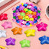 100PCS SHQDD Bulk Star Stress Balls for Adults & Kids - Motivational Quotes Soft Foam Stress Relief Squeeze Toys