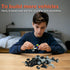 Set, BroTex Wheels and Axles Building Blocks Vehicle Truck Tires Compatible with Classic Bricks Car Parts