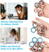36Pcs Set Magnetic Rings Fidget Toys Spinner Prizes for Kids Classroom Party Favors,Finger Magnet Rings Endless Hours