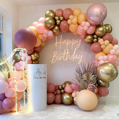 Pink Balloons 12 Inch, 50 Pcs for Baby Shower, Happy Birthday, Gender Reveal, Wedding Party Decoration