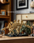 Set, Set (665 NF10353) Nifeliz Stegosaurus Fossils Model Dinosaur Skeleton Building with Display Base for Adults, Ideal