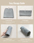 Blissful Diary Vegan Leather Portable Changing Pad, Wipeable & Waterproof Baby Change Mat in Diaper Bag, Travel