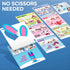 3-5 8 Arts and Crafts for Toddlers & Kids Ages Paper Cup Craft Kit, Animal Projects Fun Preschool Activity for Girls