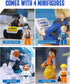 Set, 4 6-12, 424 City Space Launch Center Building Rocket Launchpad Building Kit with Astronaut Minifigures for STEM
