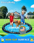 BoucyBudy 67" 1-3 4-8, Summer Splash Pad for Kids and Dogs, Non-Slip Sprinkler Play Mat, Outdoor Water Toys
