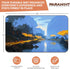 Fisherman's Village (Stitched) - MTG Playmat by Andreas Rocha - Compatible with Magic The Gathering Playmat - Play MTG, YuGiOh, TCG - Original Play Mat Art Designs & Accessories
