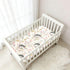 miaozhen 1 Pack 52x28 Cotton Baby Crib Sheets Ultra Soft Cute Cartoon Garden Possum Spring Crib Mattress Sheet