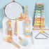 1-3, 12PCS Set 1-3 Baby Musical Instruments for Toddlers Montessori Musical Toy with Xylophone, Drum, Maracas...Perfect