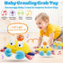 6-12-18 Tummy 1-3, Infowush Baby Toys Months - Musical Crawling Crab Plush Toy, Dancing Walking Bouncing Time Toy