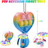 Murrilome 30Pcs Set, Valentine's Day Gift School Classroom Exchange Kit for Kids, Heart Shape Bubble Fidget Toys