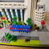 Set Madrid Style Soccer Stadium Model Micro Mini Diamond Block Kit for Adult Assemble Football Field Brick Puzzle Toy