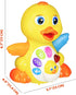 Stone and Clark Dancing Easter Duck with Lights and Music, Toddler Learning & Crawling Baby Toys