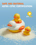 1-3, Duckie Baby Bath Shower Head, Toddler Bath Toys for Kids Ages Baby Shower Head for Bathtub with Three Squirting