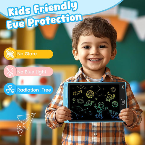 Frelswon 20 Pack 8.5 inch, 3-8, (20 Pack) LCD Writing Tablet for Kids - Erasable and Reusable Toddler Doodle Board