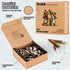 LEOGOR Wooden Puzzles for Adults - Fruit Cottage Creation - 350 Piece Large Jigsaw with Birds, Flowers