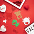 Seeiuua Valentines Teething Toys, Soft Silicone Baby Soothing Teether, Chew Toys, Baby Valentines Gifts, Birthday Gifts