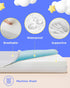 Pack (38"x26"x1.5'') and Play Mattress Certified, Hypoallergenic Dual-Sided Portable Crib Mattress Pad for Play Pen