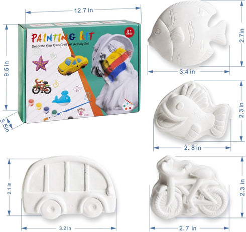 80 4-8, Set, 3, 4, 5, 6, 7, 8, KODATEK Piece Arts and Crafts for Kids Ages Kids Paint Kit Art Easter Craft Activities