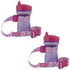 SippyPal Sippy Cup Holder Strap, Leash Tether, 2-Pack (Hearts)