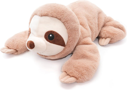 WEIGEDU Large Weighted Sloth Stuffed Animal Plush Toy with Embroidered Eyes and
