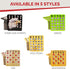 MR CHIPS Jam-Proof Fingertip Slide Bingo Cards with Sliding Windows - 25 Pack in Tan Style