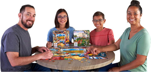 750 RoseArt - My Happy Place - Van Life - Piece Jigsaw Puzzle for Adults