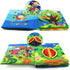 Infant Soft Book, Educational Baby Books 6 to 12 Months, Nontoxic Fabric Touch & Feel Crinkle Cloth for Babies