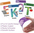 Kids,104 2-8 3 BenBen Alphabet Go Fish Card Game for Cards, Oversized ABC Learning Playing Cards, Memory Matching